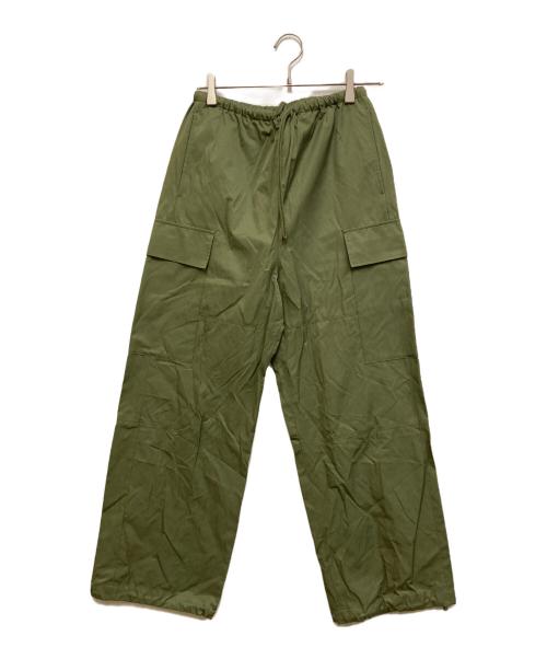 ASTRAET（アストラット）ASTRAET (アストラット) スソドローイージーカーゴパンツ オリーブ サイズ:1の古着・服飾アイテム
