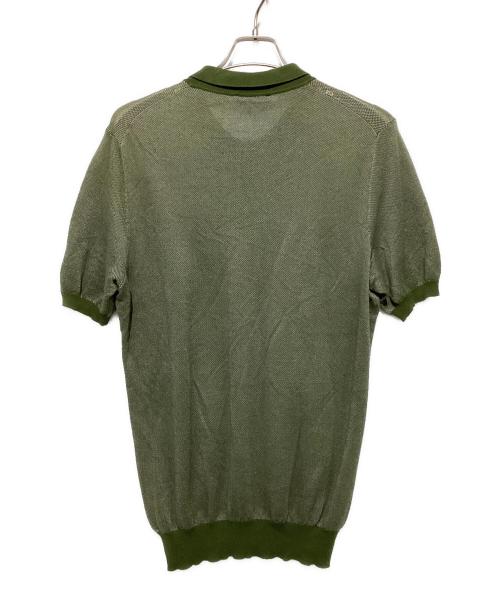 Zanone（ザノーネ）Zanone (ザノーネ) SWEATERS POLO NECK グリーン サイズ:48の古着・服飾アイテム