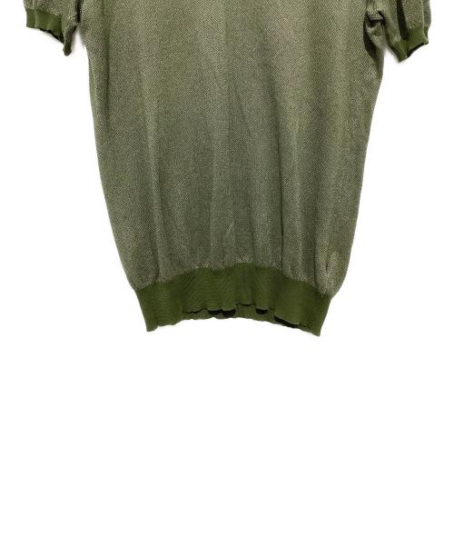 Zanone（ザノーネ）Zanone (ザノーネ) SWEATERS POLO NECK グリーン サイズ:48の古着・服飾アイテム