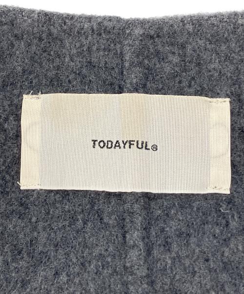 TODAYFUL（トゥデイフル）TODAYFUL (トゥデイフル) Keyneck Wool Vest グレー サイズ:Ｆの古着・服飾アイテム