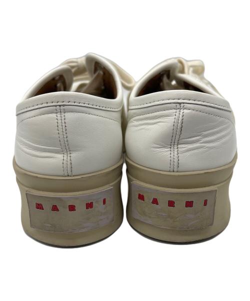 MARNI（マルニ）MARNI (マルニ) レザースニーカー アイボリー サイズ:37の古着・服飾アイテム
