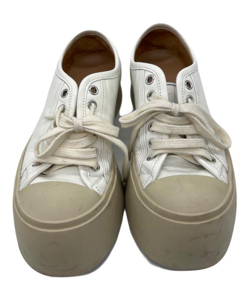 MARNI（マルニ）MARNI (マルニ) レザースニーカー アイボリー サイズ:37の古着・服飾アイテム