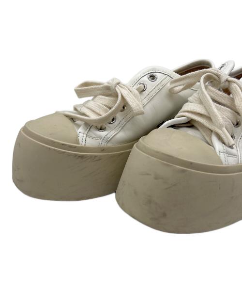 MARNI（マルニ）MARNI (マルニ) レザースニーカー アイボリー サイズ:37の古着・服飾アイテム