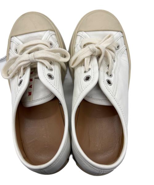 MARNI（マルニ）MARNI (マルニ) レザースニーカー アイボリー サイズ:37の古着・服飾アイテム