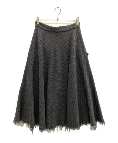 JUNYA WATANABE COMME des GARCONS（(ジュンヤワタナベ コムデギャルソン）JUNYA WATANABE COMME des GARCONS ((ジュンヤワタナベ コムデギャルソン) ロングスカート グレー サイズ:Mの古着・服飾アイテム