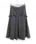 JUNYA WATANABE COMME des GARCONS ((ジュンヤワタナベ コムデギャルソン) ロングスカート グレー サイズ:M：12000円