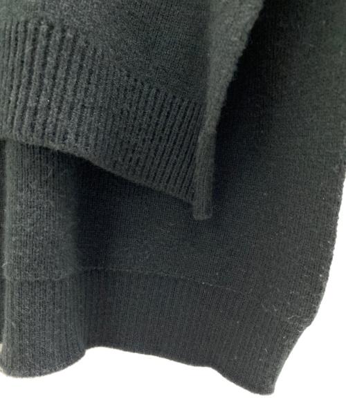 CDG（シーディージー）CDG (シーディージー) バックロゴ インサイドアウト ニット ブラック サイズ:XLの古着・服飾アイテム