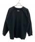 CDG (シーディージー) バックロゴ インサイドアウト ニット ブラック サイズ:XL：8000円