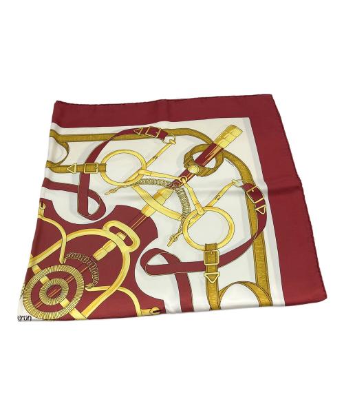 HERMES（エルメス）HERMES (エルメス) カレ90 eperon d'or アイボリーの古着・服飾アイテム