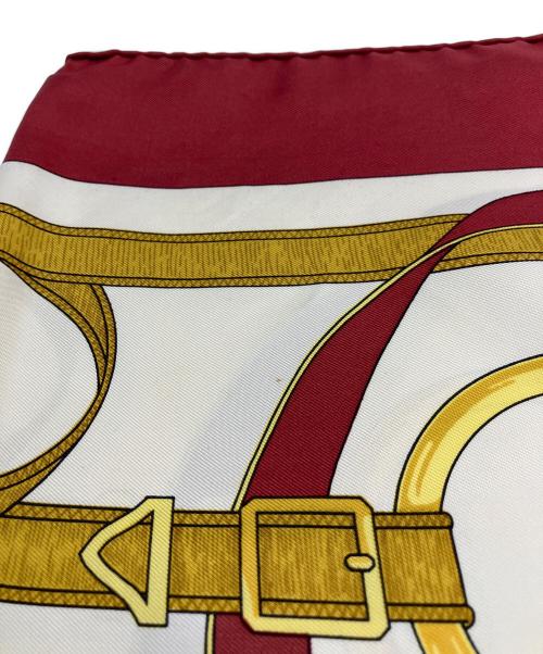 HERMES（エルメス）HERMES (エルメス) カレ90 eperon d'or アイボリーの古着・服飾アイテム