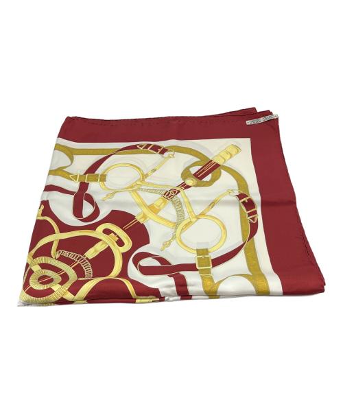 HERMES（エルメス）HERMES (エルメス) カレ90 eperon d'or アイボリーの古着・服飾アイテム