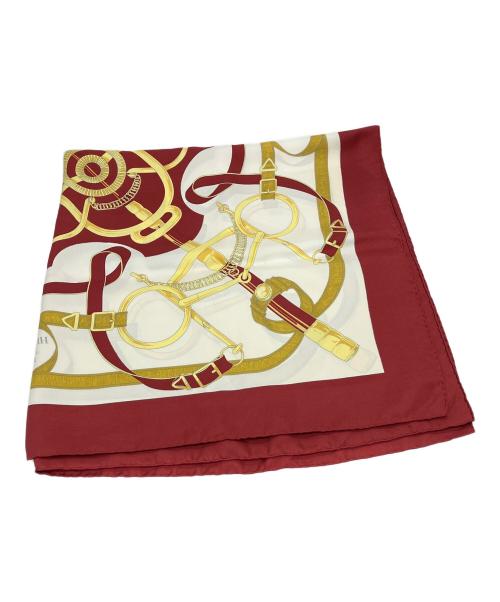 HERMES（エルメス）HERMES (エルメス) カレ90 eperon d'or アイボリーの古着・服飾アイテム