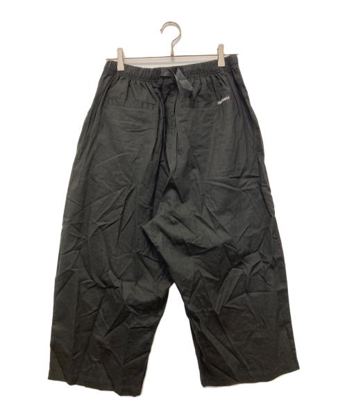 GRAMICCI（グラミチ）GRAMICCI (グラミチ) コットンリネン バルーンパンツ ブラック サイズ:SIZE Freeの古着・服飾アイテム