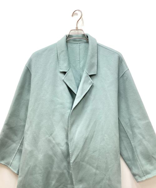 Plage（プラージュ）Plage (プラージュ) ハミルトンベルテッドコート ライトブルー サイズ:38の古着・服飾アイテム