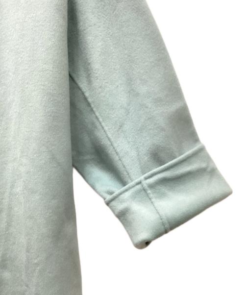 Plage（プラージュ）Plage (プラージュ) ハミルトンベルテッドコート ライトブルー サイズ:38の古着・服飾アイテム