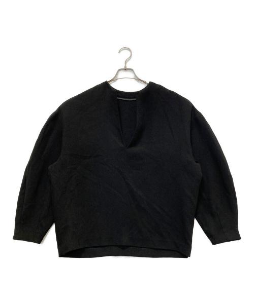 JOURNAL STANDARD relume（ジャーナルスタンダード レリューム）JOURNAL STANDARD relume (ジャーナルスタンダード レリューム) ジョーゼットスキッパープルオーバー ブラック サイズ:SIZE Freeの古着・服飾アイテム