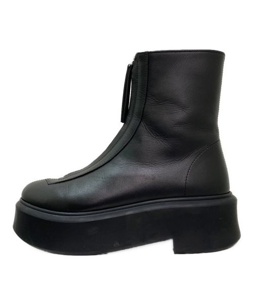 THE ROW（ザ ロウ）THE ROW (ザ ロウ) ZIPPED BOOT  ブラック サイズ:36の古着・服飾アイテム