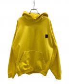 BRAIN DEAD×MAGMAブレインデッド×マグマ）の古着「プルオーバーパーカー」｜イエロー