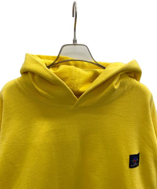 BRAIN DEAD（ブレインデッド）BRAIN DEAD (ブレインデッド) MAGMA (マグマ) プルオーバーパーカー イエロー サイズ:SIZE Lの古着・服飾アイテム