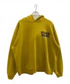 BRAIN DEADブレインデッド）の古着「BREAK THROUGH LS」｜イエロー