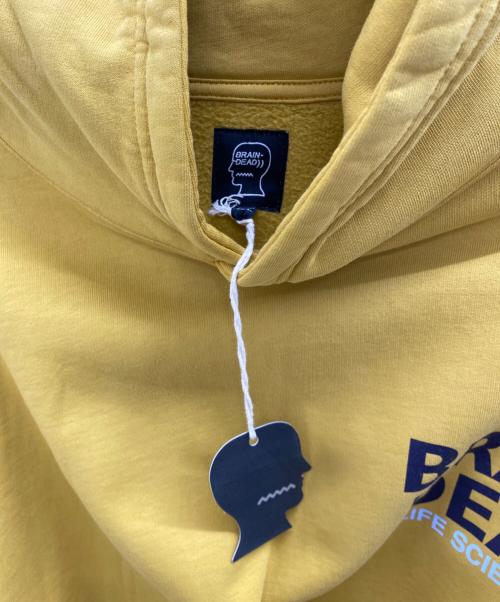 BRAIN DEAD（ブレインデッド）BRAIN DEAD (ブレインデッド) BREAK THROUGH LS イエロー サイズ:SIZE XLの古着・服飾アイテム