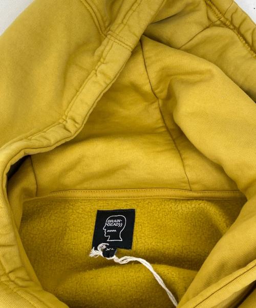 BRAIN DEAD（ブレインデッド）BRAIN DEAD (ブレインデッド) BREAK THROUGH LS イエロー サイズ:SIZE XLの古着・服飾アイテム