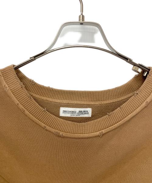 DISCOVERED（ディスカバード）DISCOVERED (ディスカバード) LITTLE MISS SUNSHINE (リトル・ミス・サンシャイン) プリントスウェット ブラウン サイズ:3の古着・服飾アイテム