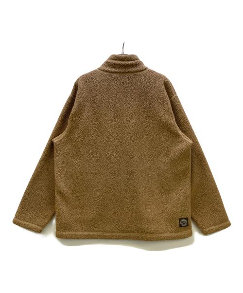Porter Classic（ポータークラシック）Porter Classic (ポータークラシック) FLEECE ZIP UP JACKET ベージュ サイズ:3の古着・服飾アイテム