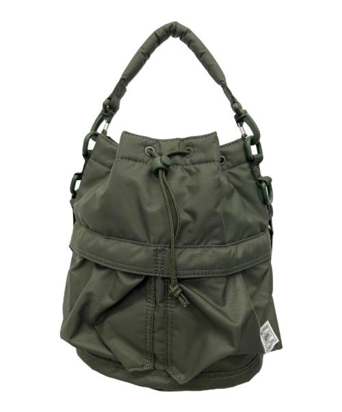 PORTER（ポーター）PORTER (ポーター) HYKE (ハイク) 2 WAY TOOL BAG S オリーブの古着・服飾アイテム