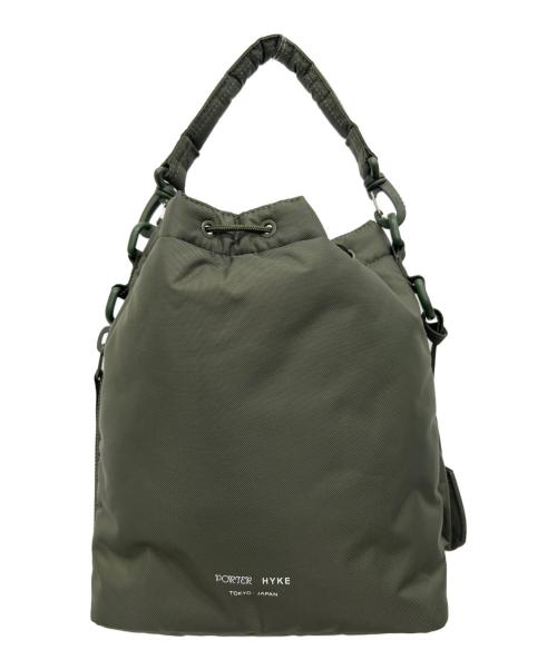 PORTER（ポーター）PORTER (ポーター) HYKE (ハイク) 2 WAY TOOL BAG S オリーブの古着・服飾アイテム