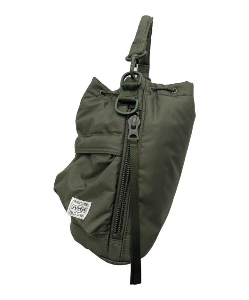PORTER（ポーター）PORTER (ポーター) HYKE (ハイク) 2 WAY TOOL BAG S オリーブの古着・服飾アイテム