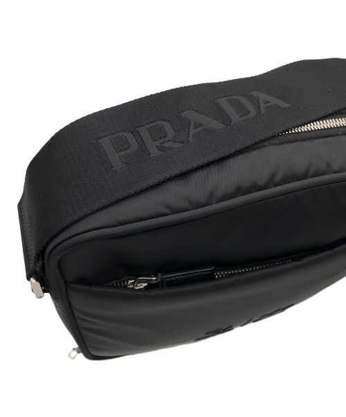 PRADA（プラダ）PRADA (プラダ) adidas (アディダス) Re-Nylon ショルダーバッグ ブラック サイズ:25の古着・服飾アイテム