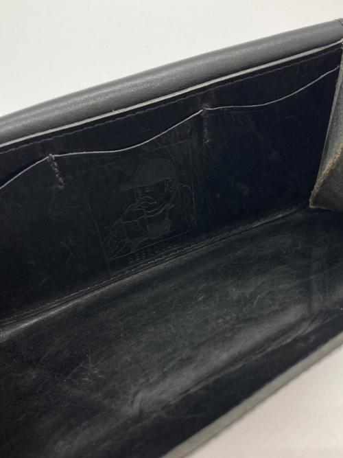 BEERBELLY（ビアベリー）BEERBELLY (ビアベリー) Dフラップ ウォレット ブラックの古着・服飾アイテム