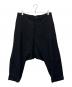 Y's（ワイズ）の古着「ウールサージ マッキンサルエルパンツ」｜ブラック