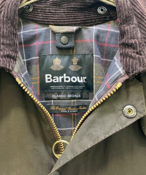 Barbour（バブアー）Barbour (バブアー) CLASSIC BEDALEクラシック ワックス コットン ブルゾン オリーブ サイズ:36の古着・服飾アイテム
