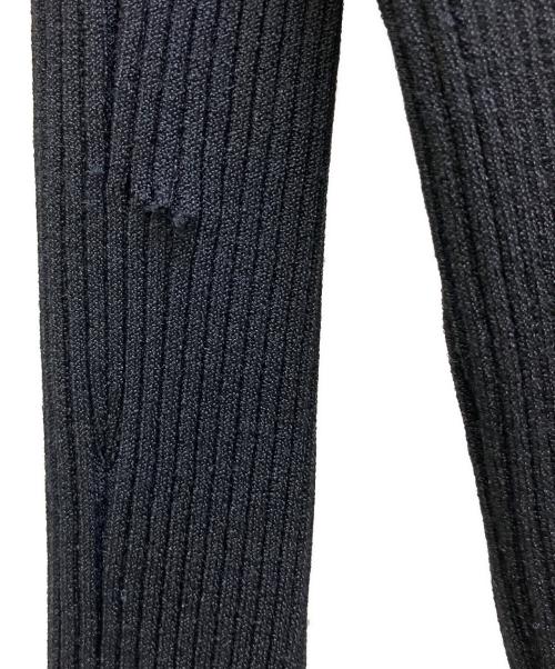 theory（セオリー）theory (セオリー) Wooster Crepe Knit Vneck Rib PO ブラック サイズ:Sの古着・服飾アイテム