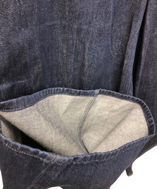 theory（セオリー）theory (セオリー) デニムパンツ　Drape Denim HW Wide Trouser D インディゴ サイズ:23の古着・服飾アイテム