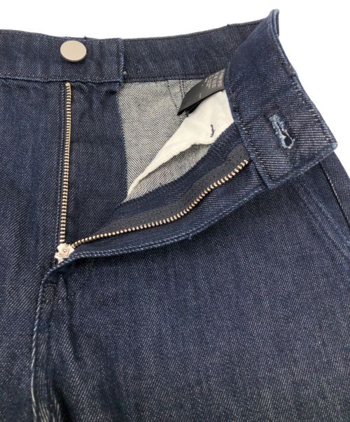 theory（セオリー）theory (セオリー) デニムパンツ　Drape Denim HW Wide Trouser D インディゴ サイズ:23の古着・服飾アイテム