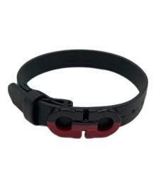 Salvatore Ferragamo（サルヴァトーレ フェラガモ）の古着「ガンチーニブレスレット」｜ブラック