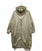 BEAMSビームス）の古着「AK+1 アノラックロングコート」｜ライトカーキ