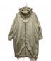 BEAMS（ビームス）の古着「AK+1 アノラックロングコート」｜ライトカーキ