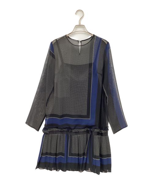 sacai（サカイ）sacai (サカイ) チェックワンピース マルチカラー サイズ:2の古着・服飾アイテム