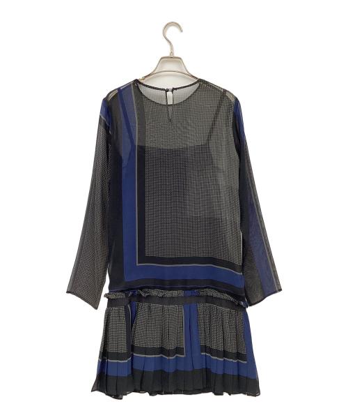 sacai（サカイ）sacai (サカイ) チェックワンピース マルチカラー サイズ:2の古着・服飾アイテム