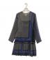 sacai（サカイ）の古着「チェックワンピース」｜マルチカラー