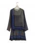 sacai (サカイ) チェックワンピース マルチカラー サイズ:2：9000円