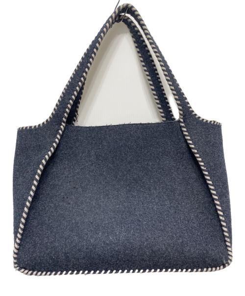 STELLA McCARTNEY（ステラマッカートニー）STELLA McCARTNEY (ステラマッカートニー) エコフェルトトートバッグ ネイビーの古着・服飾アイテム