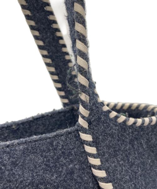 STELLA McCARTNEY（ステラマッカートニー）STELLA McCARTNEY (ステラマッカートニー) エコフェルトトートバッグ ネイビーの古着・服飾アイテム
