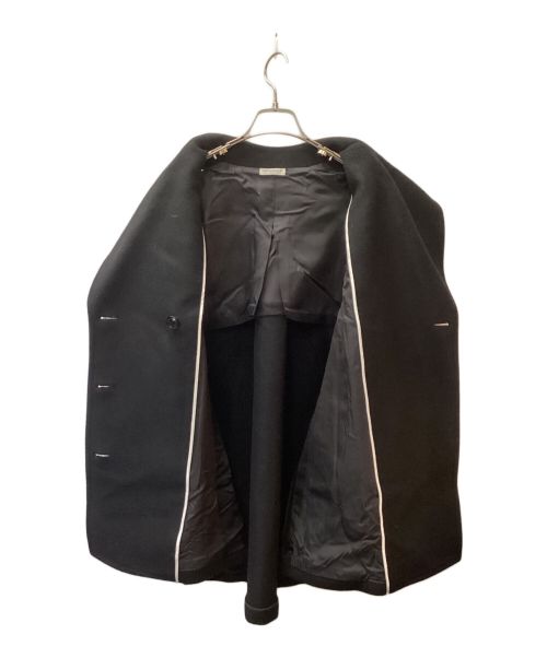 ESSENCEOFLUXURY（エッセンスオブラクシュアリー）ESSENCEOFLUXURY (エッセンスオブラクシュアリー) カシミヤフレアPコート ブラック サイズ:38の古着・服飾アイテム