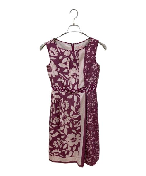 TOCCA（トッカ）TOCCA (トッカ) SOLEIR ドレス パープルの古着・服飾アイテム