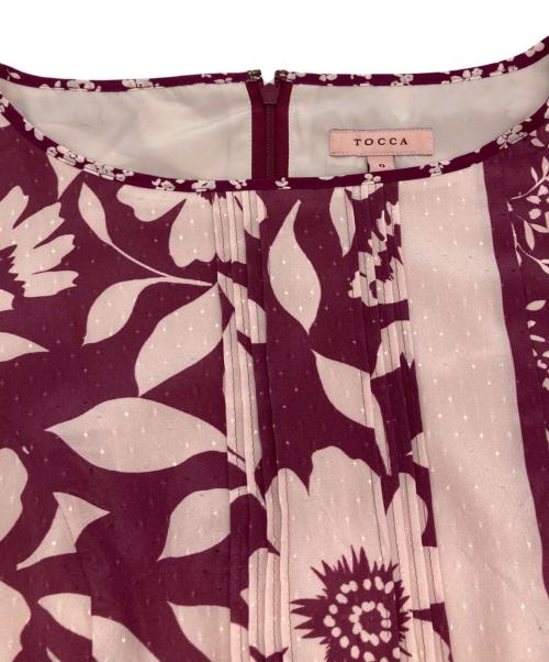 TOCCA（トッカ）TOCCA (トッカ) SOLEIR ドレス パープルの古着・服飾アイテム